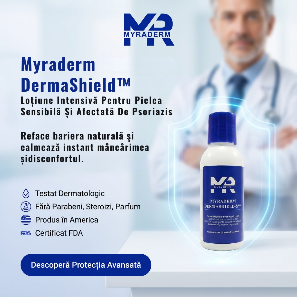 Myraderm DermaShield™ Loțiune Intensivă pentru Psoriazis - 87 ml